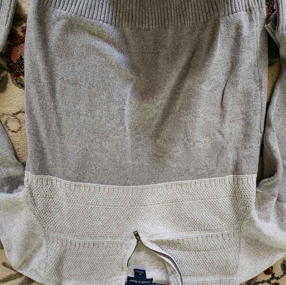Men's Gray Sweater by Preswick & Moore - Picture 4 of 8